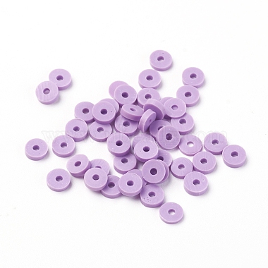 Handmade Polymer Clay Beads(CLAY-R067-4.0mm-01)-4