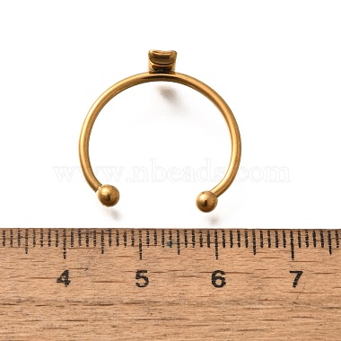 304 offene Manschettenringkomponenten aus Edelstahl(STAS-M057-01A-G)-3