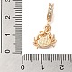 Rack Plating Alloy Rhinestone European Dangle Charms(PALLOY-S189-38G-02)-3