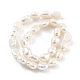 Natural Cultured Freshwater Pearl Beads Strands(PEAR-P062-32C)-3