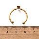 304 offene Manschettenringkomponenten aus Edelstahl(STAS-M057-01A-G)-3
