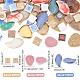 SUPERFINDINGS 54Pcs Porcelain Cabochons Mosaic Pieces Sets(PORC-FH0001-07)-5