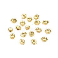 Alloy Spacer Beads, Screw Nut, Golden, 4x3.5x2mm, Hole: 1.2mm(PALLOY-N176-107G-NR)