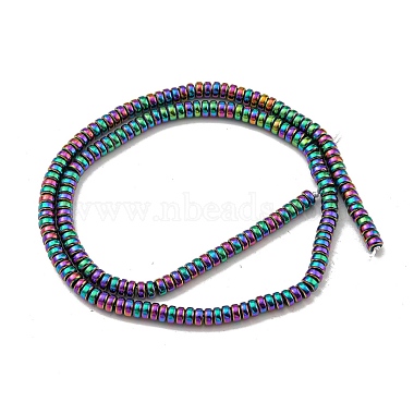 Electroplated Synthetic Non-magnetic Hematite Beads Strands(G-K361-A06-02)-2