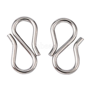 Stainless Steel Color Stainless Steel Hook and S-Hook Clasps