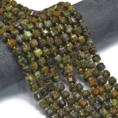 Natural Brazil Green Opal Beads Strands(G-K389-A22-01)-2