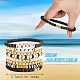 Handmade Polymer Clay Heishi Beads Stretch Bracelets Set(BJEW-PH01484)-2