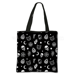 Gothic Printed Polyester Shoulder Bags, Square, Teardrop, 71.5cm, Bag: 395x395cm(PW-WG68108-19)