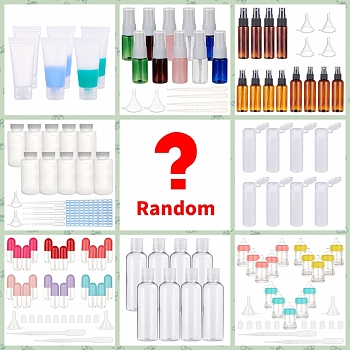 Lucky Bag, Including Random Styles Plastic Refillable Bottles, Cosmetic Containers, Random Color