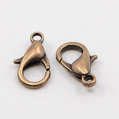 Zinc Alloy Lobster Claw Clasps(E107-M)-2