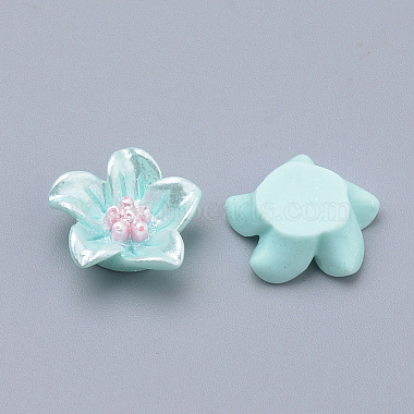 Imitation Pearl Resin Decoden Cabochons(X-CRES-S302-32C)-2