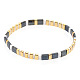 Bohemian Glass Seed Beaded Stretch Bracelets(JM4508-53)-1