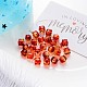 Two Tone Transparent Spray Painted Acrylic Beads(X-ACRP-T005-26-M)-3