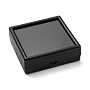 Black Square Plastic Gift Boxes(CON-XCP0002-25)