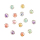60pcs 6 couleurs perles acryliques transparentes(OACR-CJ0001-15)-1