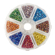11/0 Two Cut Round Hole Glass Seed Beads(SEED-YS0001-01)-2