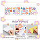 Flower Self-Adhesive Waterproof PVC Stickers(DIY-WH0250-69)-3