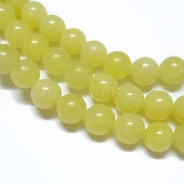 naturels de citron jade perles brins(X-G-H1631-4MM)-2