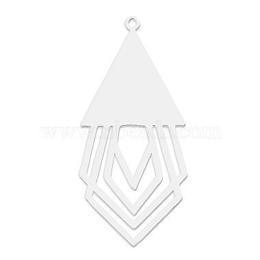 Stainless Steel Color Triangle 201 Stainless Steel Pendants