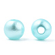 Spray Painted ABS Plastic Imitation Pearl Beads(OACR-T015-05A-08)-1