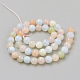 Chapelets de perles en morganite naturelle(X-G-Q961-08-6mm)-2