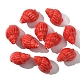 10Pcs Handmade Printed Porcelain Beads(PORC-YW0001-26B)-1