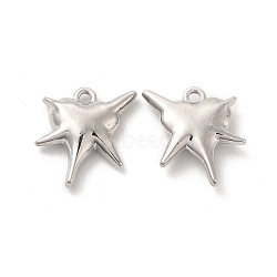 Alloy Pendants, Long-Lasting Plated, Cadmium Free & Lead Free, Heart, Platinum, 16.5x15x4mm, Hole: 1.4mm(PALLOY-E024-25P)