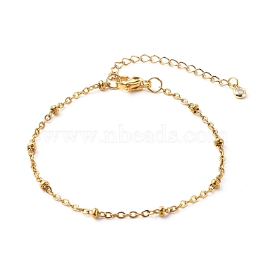304 Stainless Steel Paperclip & Satellite Chains Bracelet Set(X-BJEW-JB06523)-4