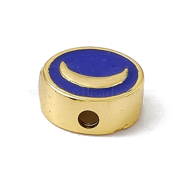 Real 18K Gold Plated Brass Enamel Beads(KK-A170-01G-01)-2