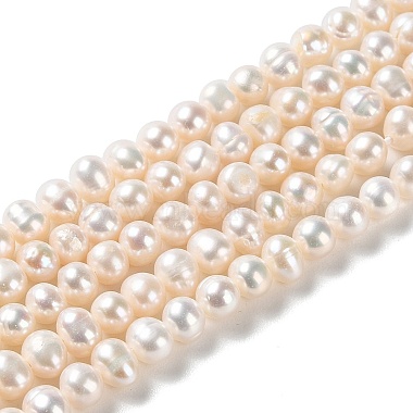 PapayaWhip Potato Pearl Beads