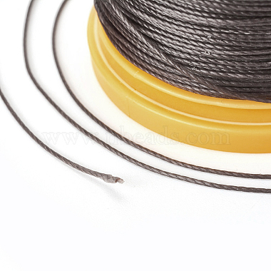 Round Waxed Polyester Cord(YC-E004-0.65mm-N622)-3