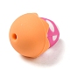 Easter Eggshell Food Grade Eco-Friendly Silicone Focal Beads(SIL-Q022-06D)-2