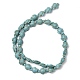 Synthetic Turquoise Dyed Beads Strands(G-B184-D02-01)-2
