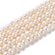 Natural Cultured Freshwater Pearl Beads Strands(PEAR-E018-43)-1