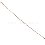 Tiger Tail Wire, Nylon-coated 304 Stainless Steel Wire, Stainless Steel Color, 12 Gauge, 2mm(TWIR-WH0001-07D)