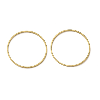 Brass Linking Rings, Golden, Ring, 30x1mm, Inner Diameter: 28mm