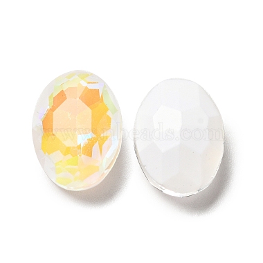 cabujones de diamantes de imitación de vidrio de estilo moca fluorescente(GGLA-M005-01A-001MK)-2