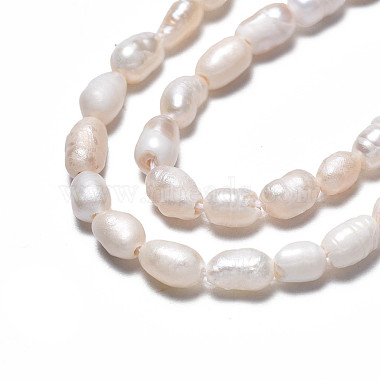 Natural Cultured Freshwater Pearl Beads Strands(PEAR-N012-03C)-4