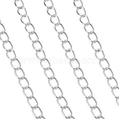Decorative Chain Aluminium Twisted Chains Curb Chains(CHA-TA0001-07S)-3