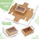 Foldable Paper Drawer Boxes with Clear Plastic Cover(CON-WH0095-68B-01)-2