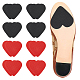 8 Pairs 2 Colors Rubber Shoe Sole Heel Anti Slip Grips(FIND-GF0005-03)-1