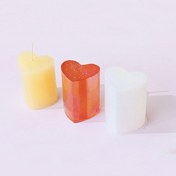 DIY Silicone Candle Molds, For Candle Making, White, 5x5.9x7.1cm