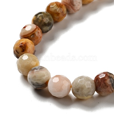 Brins de perles d'agate en dentelle folle naturelle(G-E571-36A)-4