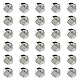 polyèdre perles de constatation d'alliage(FIND-YW0004-25P)-1