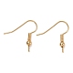 Brass Earring Hooks(KK-F824-017G)-1
