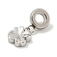 Non-Tarnish 304 Stainless Steel European Dangle Charms(STAS-U005-41P)-2