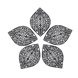 430 Stainless Steel Filigree Pendants, Spray Painted, Etched Metal Embellishments, Leaf, Black, 41x28x0.5mm, Hole: 1mm(STAS-S108-12A)