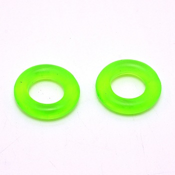 Wacky Worms O-Rings for Wacky Rigging, Lime, 33x7.5mm, Inner Diameter: 17mm, 65pcs/bag