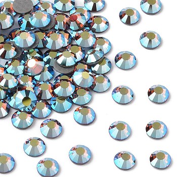 Preciosa&reg Crystal Hotfix Flatback Stones, Czech Crystal, Round(438 11 612 Chaton Rose VIVA 12 &reg), 10210 200 Lt. Smoked Topaz AB, SS10(2.7~2.9mm)