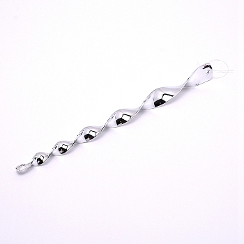 Plastic Bird Repellent Stick, Heliciform, Silver, 38.5cm